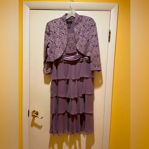 Ladies dress for special occasions like mother of the bride or grandmother.